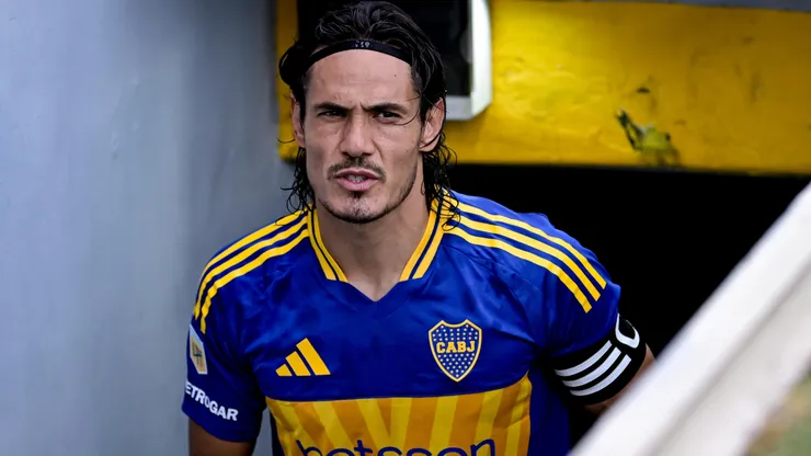 Edinson Cavani en Boca (Getty Images)
