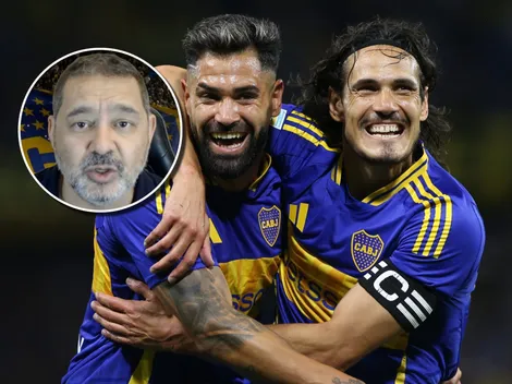 Cristian Traverso explicó la diferencia entre Cavani y Giménez en Boca: “Milton tiene…”