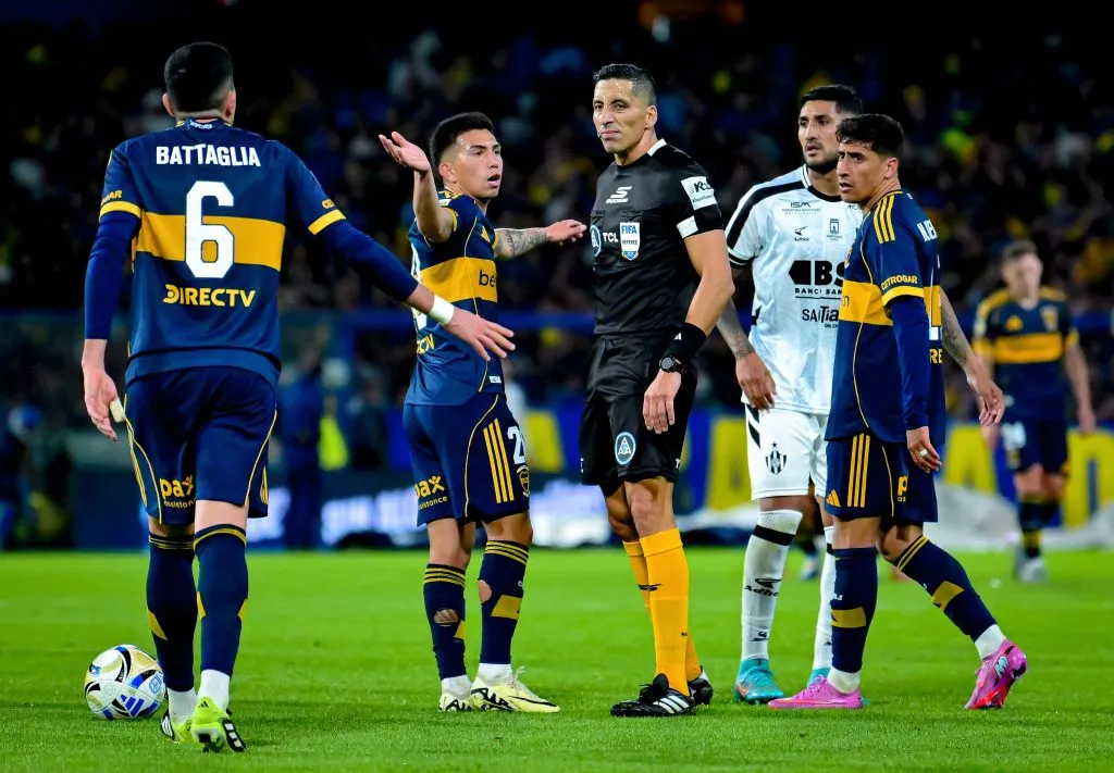 Boca empató 2 a 2 contra Central Córdoba (Getty Images)