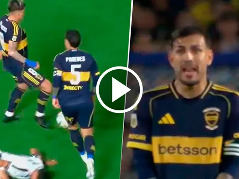 El reclamo de Paredes a un compañero de Boca en pleno partido ante Central Córdoba: "Damela, bol..."