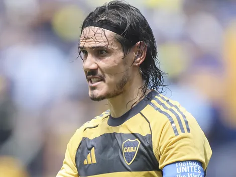 Cómo está Cavani de su lesión y el plan de Boca para esta semana