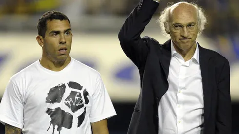 Carlos Tevez y Carlo Bianchi, ídolos de Boca
