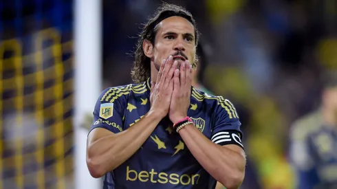 Edinson Cavani, delantero de Boca