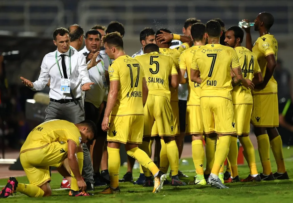 Arruabarrena y una increíble historia en el Al-Wasl. (Getty)