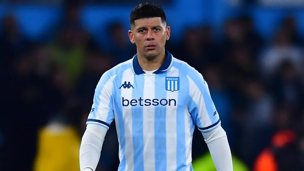 Marcos Rojo recibió varios cumplidos de Diego Milito. (Getty)
