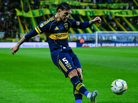 Pasó desapercibido: el gesto de impotencia de Leandro Paredes en pleno partido entre Boca y Defensa y Justicia