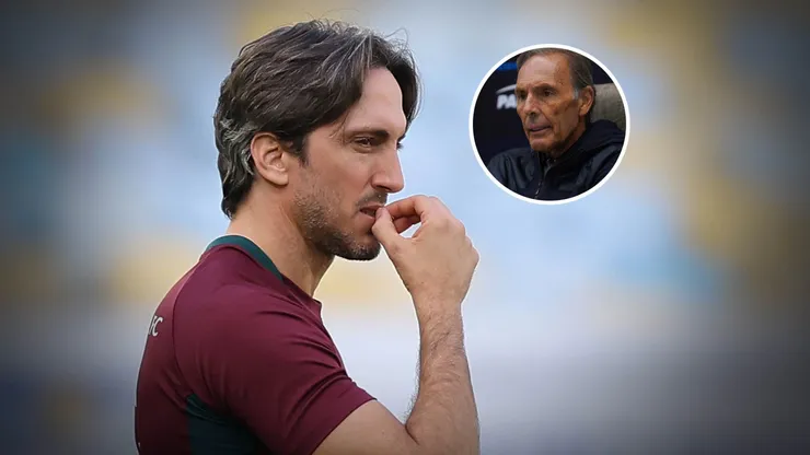 Zubeldía recordó a Russo en sus inicios por Fluminense.