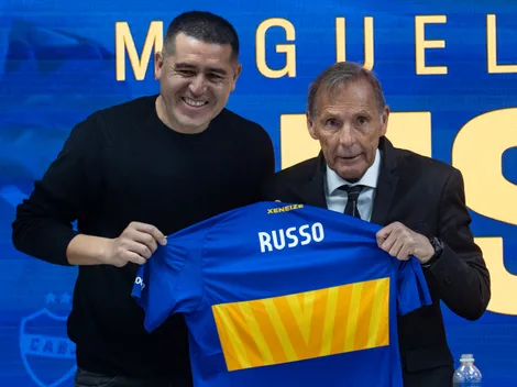 La postura de Riquelme sobre la salud de Russo y su puesto como DT de Boca: "Le aclaró que..."