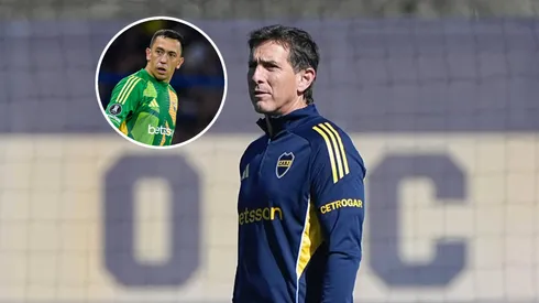 La postura de Úbeda con Agustín Marchesín.