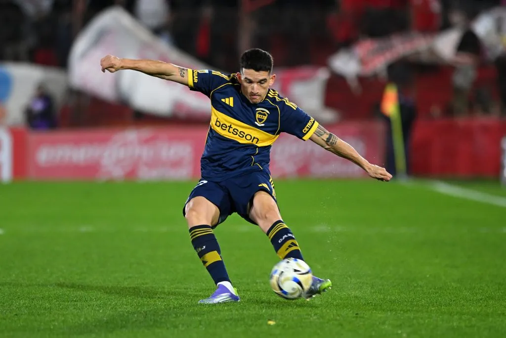 Lautaro Blanco podría perder la titularidad en Boca. (Getty)