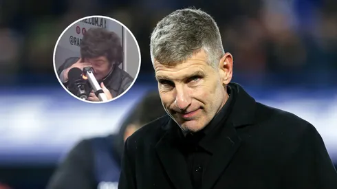 Milei habló de Palermo y lloró.