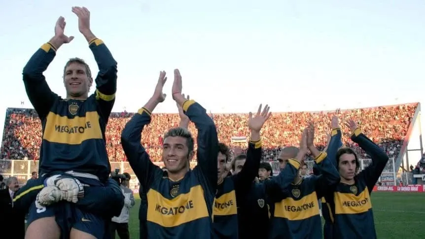 Franzoia era parte del plantel de Boca en aquel Apertura 2006. (Archivo)