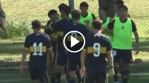 Tremendo golazo: la Reserva de Boca le ganó a Barracas Central y estiró el invicto