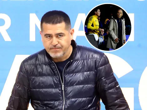 La postura de Riquelme con el puesto del DT