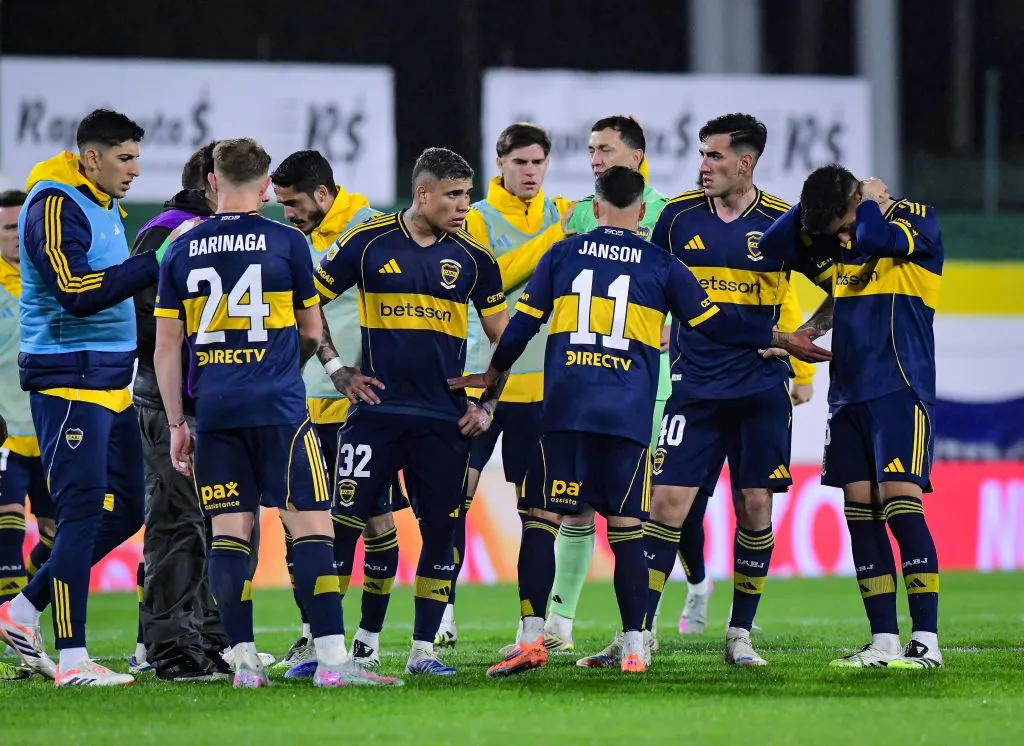 Boca viene de caer en Florencio Varela ante Defensa y Justicia. (Getty Images)