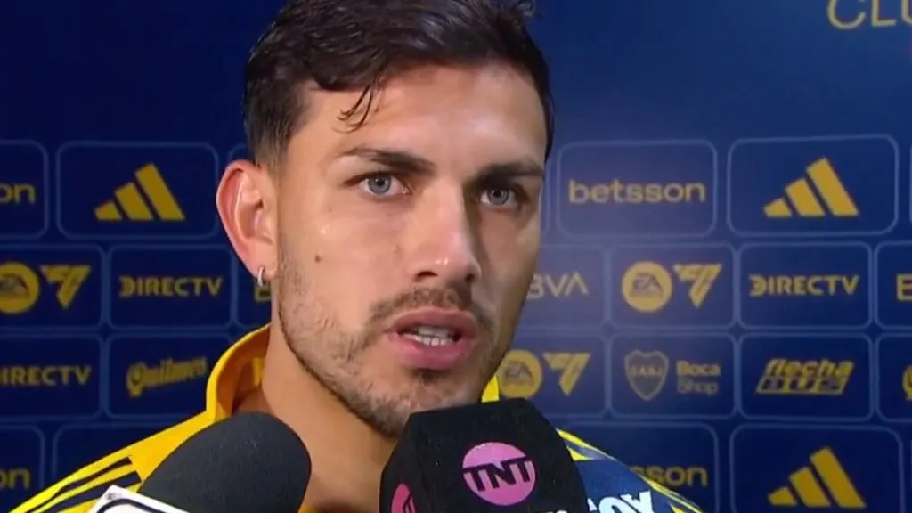 Paredes habló luego de la goleada de Boca.