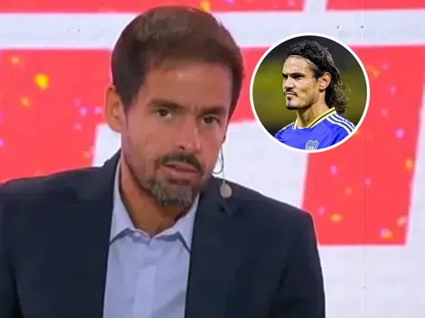 Mariano Closs explicó por qué sería raro que Cavani vuelva a la titularidad en Boca: "Tampoco está bueno eso"