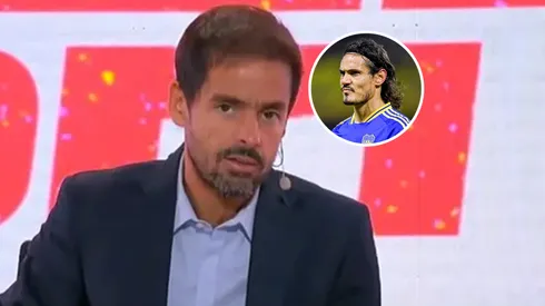 El conductor habló sobre la posible vuelta a la titularidad de Cavani.