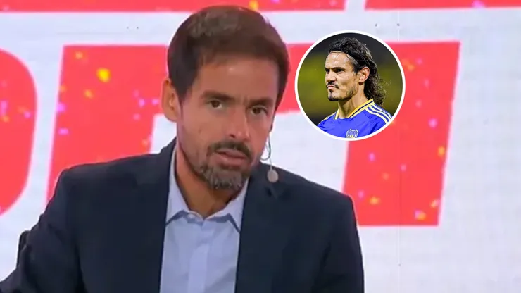 El conductor habló sobre la posible vuelta a la titularidad de Cavani.