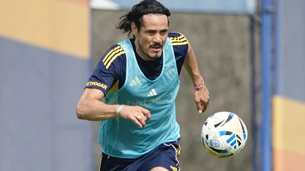 Será clave para Cavani cómo trabaje en la semana. (@javierphotogamma)