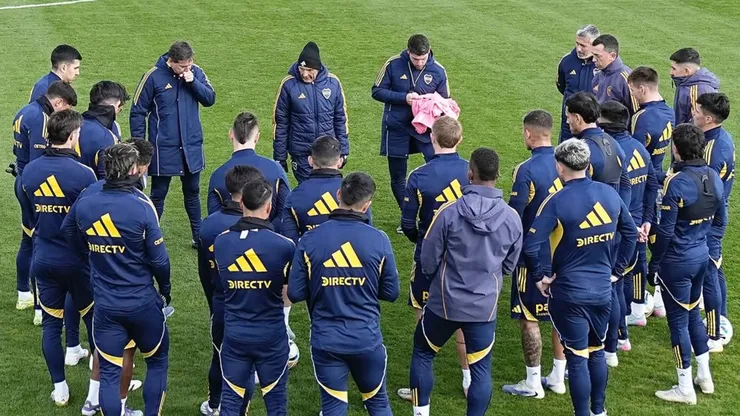 El lindo gesto que tuvo el plantel de Boca con Miguel Ángel Russo.