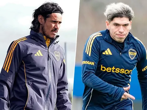 ¿Vuelven Cavani y Palacios? La noticia que podría cambiar la formación de Boca ante Barracas Central