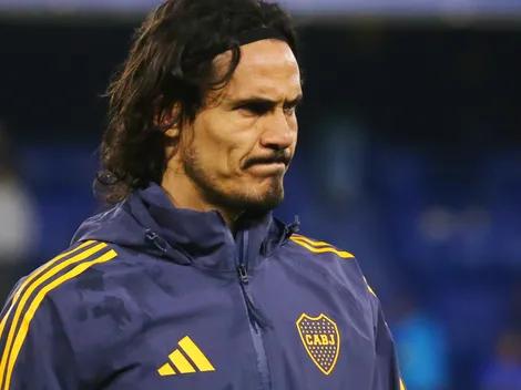 Cavani se resintió de su lesión: el nuevo objetivo que se puso el delantero de Boca