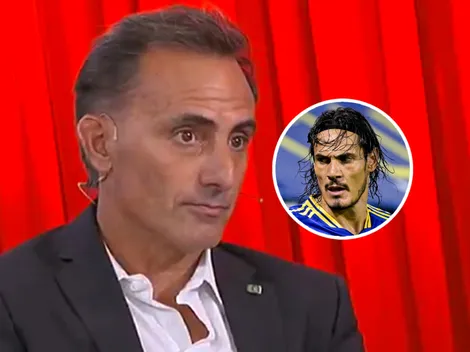 Diego Latorre comparó lo de Cavani en Boca con las leyendas del tenis: "Le pasó a Federer, Nadal y Djokovic"
