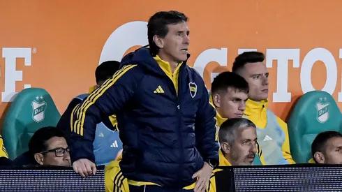 El equipo que paró Úbeda en la práctica de fútbol de Boca.