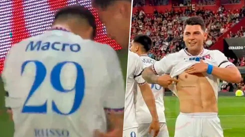 La emoción de Nacho Russo al marcar en Tigre-Newells.