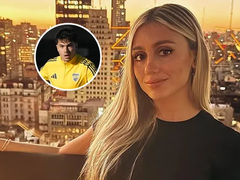 La historia de Morena Beltrán para Lucas Blondel tras su gol en Reserva: "No les creas..."