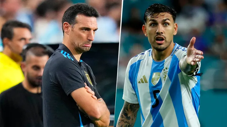 La decisión de Scaloni con Paredes para el segundo amistoso.