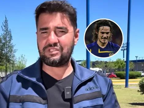 Tato Aguilera reveló la promesa interna que se hizo Cavani: "No se va de Boca hasta que..."