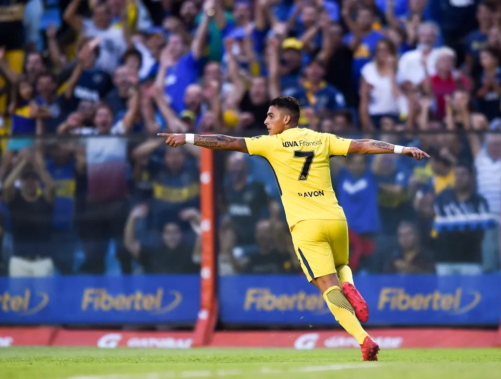 Pavón dejó de pertenecer a Boca a mediados de 2022. Se fue libre. Foto: Getty.