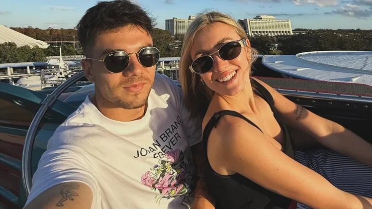 Blondel y Morena Beltrán están en pareja hace dos años.