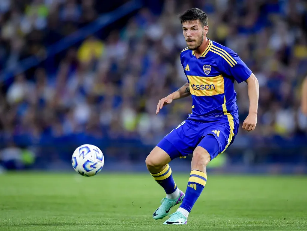 Martegani, con poco sitio en Boca. (Getty)