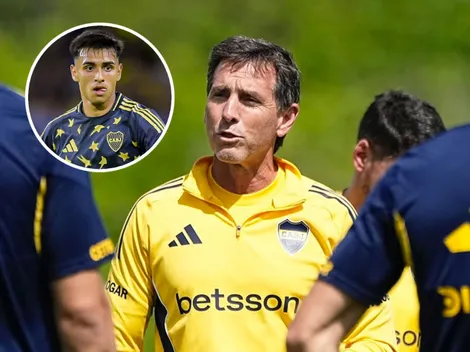 Decidido: qué hará Claudio Úbeda con Milton Delgado para Boca vs. Barracas Central