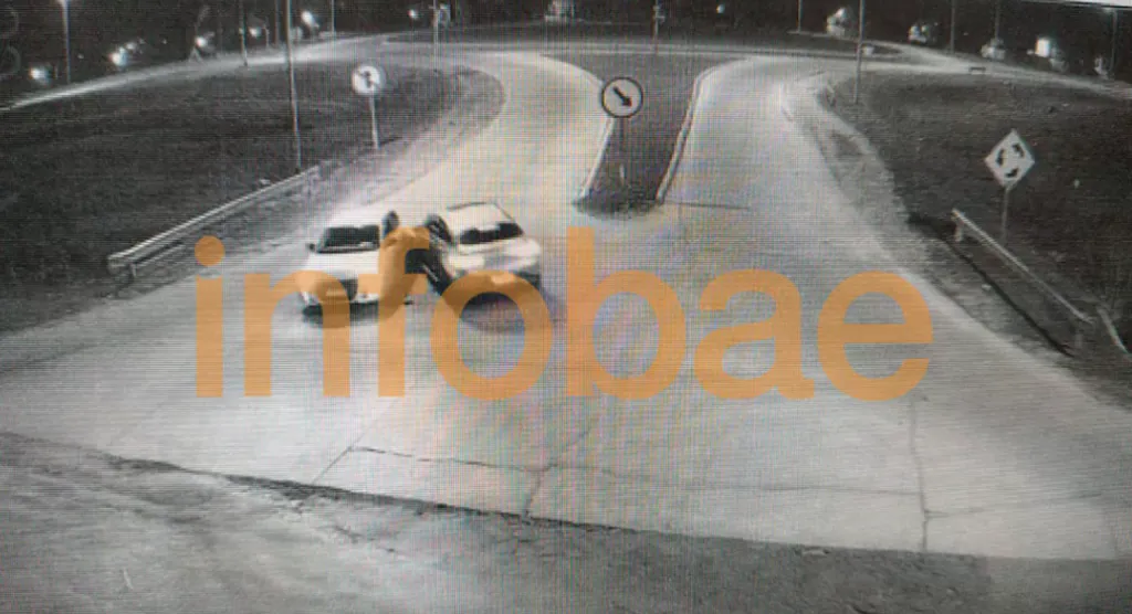 El choque que involucra a Advíncula. (INFOBAE)