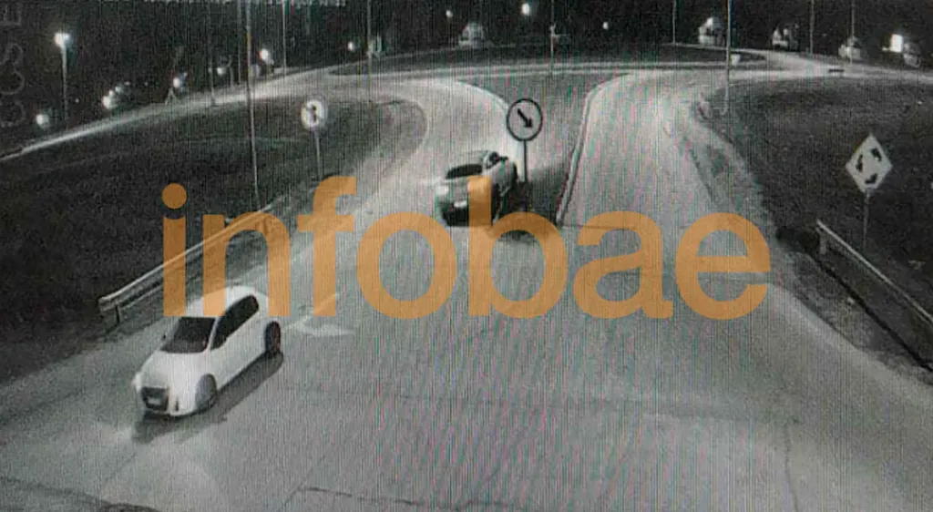 El choque que involucra a Advíncula. (INFOBAE)