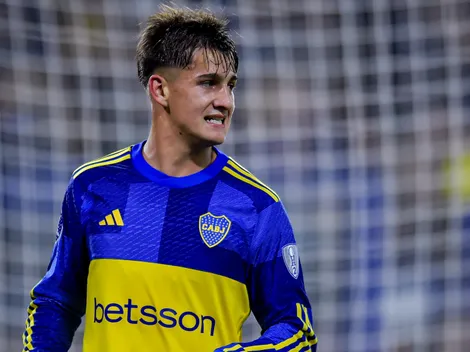 Iker Zufiaurre, el juvenil de Boca que Úbeda promovió al plantel profesional