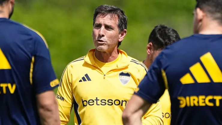 El cambio de Úbeda en la próxima práctica de Boca.