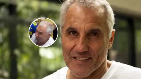 La reacción del "Beto" Márcico a la eliminación de River en la Copa Argentina.