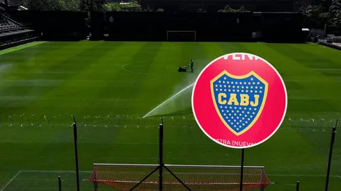 El plantel del Xeneize recibió un mensaje del Guapo en la entrada al estadio.