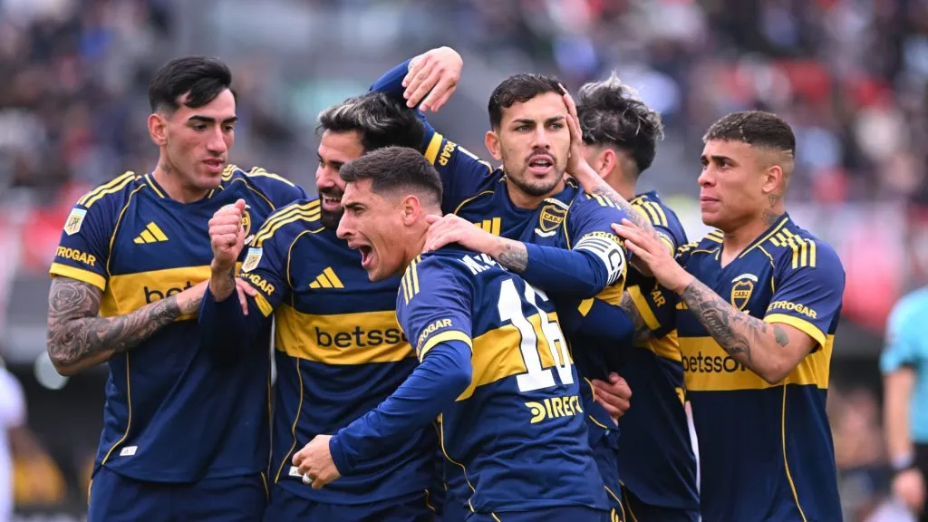 Boca trepó en la Tabla Anual. Foto: Getty.