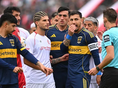 Las dos expulsiones que Barracas Central debió tener ante Boca y no se cobraron