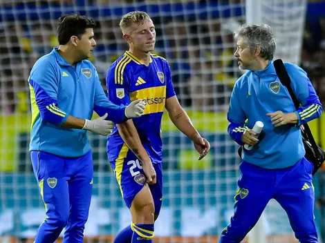 Barinaga sintió una molestia y es duda para el próximo partido