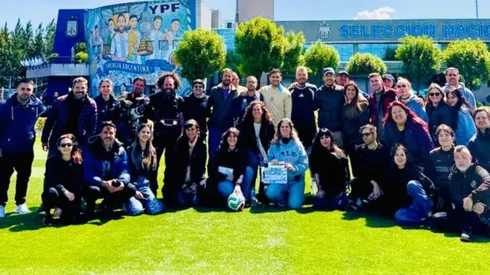 La razón por la que Paredes se juntó con Tinelli en el predio de la AFA.