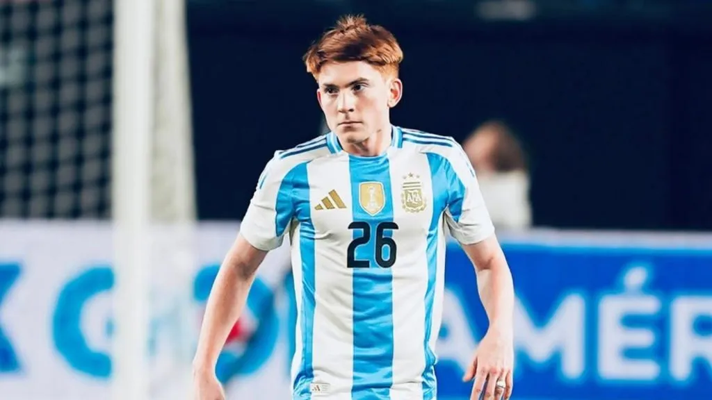 Barco ya hizo su debut con Argentina en el 2024. (Instagram)