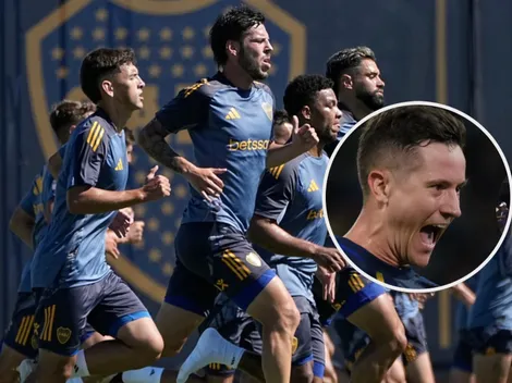 El juvenil de Boca que Ander Herrera sigue de cerca: "Me habla mucho y me da consejos"