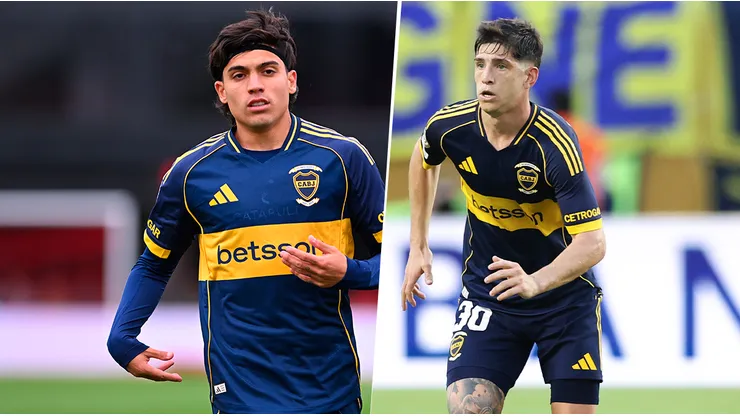 Zeballos y Belmonte, con chances de jugar el domingo desde el arranque.